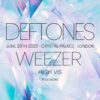 DEFTONES announce first UK performance since 2022, with special guests WEEZER + more – Crystal Palace Park, London – 29 June 2025